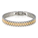 ⁦צמיד סטיל חוליות דק לגבר JBM1001 JETEM⁩ – תמונה ⁦15⁩