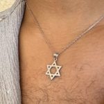 ⁦שרשרת כסף מגן דוד גדול⁩ – תמונה ⁦3⁩